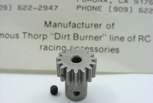 Vintage THORP Dirt Burners 4420 SRB Sand Scorcher Aluminum Spur Gear Adapter NEW